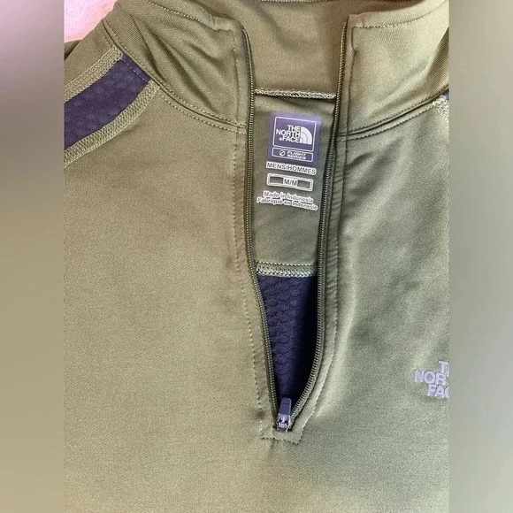 The North Face Flight Series Vapor Wick Mens Green Sweater - Picture 4 of 4
